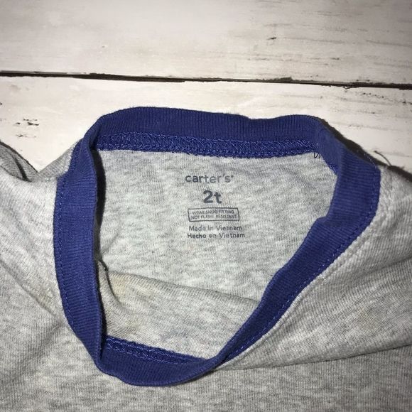 2T Carter’s alligator pajamas short sleeve shorts - Picture 3 of 5